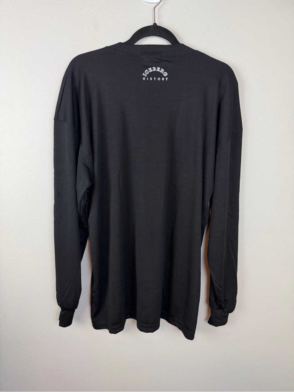 Iceberg NWT Snoopy Black Long Sleeve Shirt Made In Italy - Picture 4 of 7